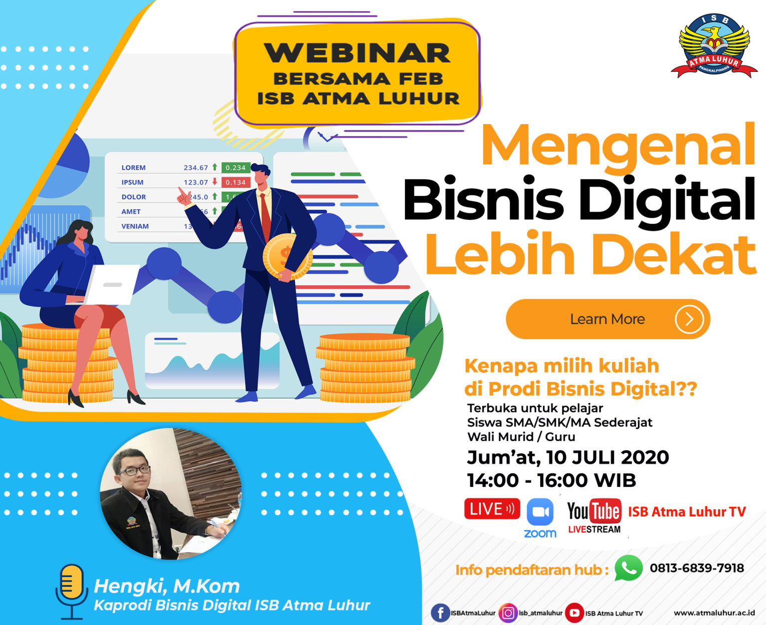 Mengenal Bisnis Digital Lebih Dekat – ISB Atma Luhur