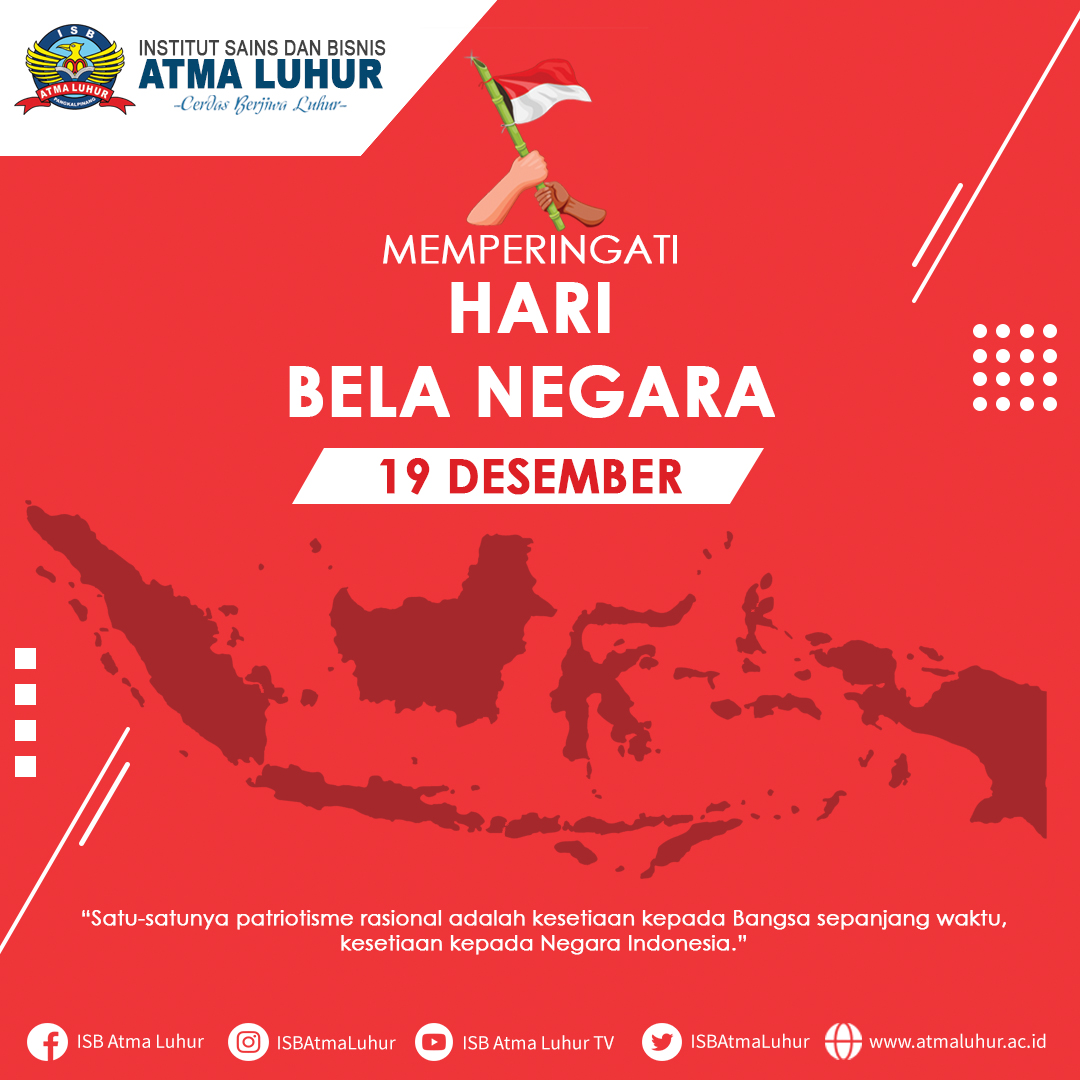 Hari Bela Negara ke-72 – ISB Atma Luhur