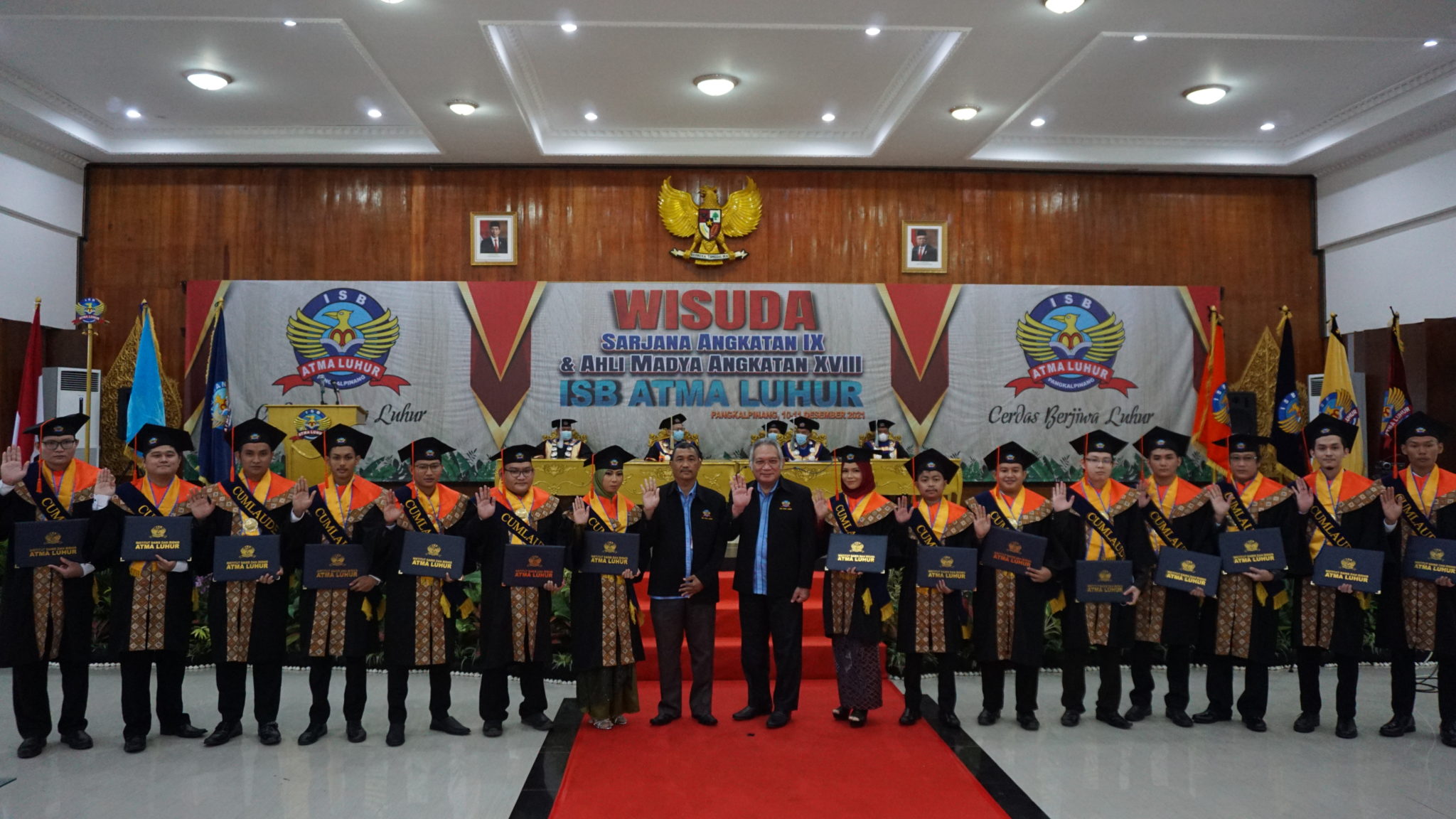 Wisuda Sarjana Program Studi Teknik Informatika Angkatam IX ISB Atma
